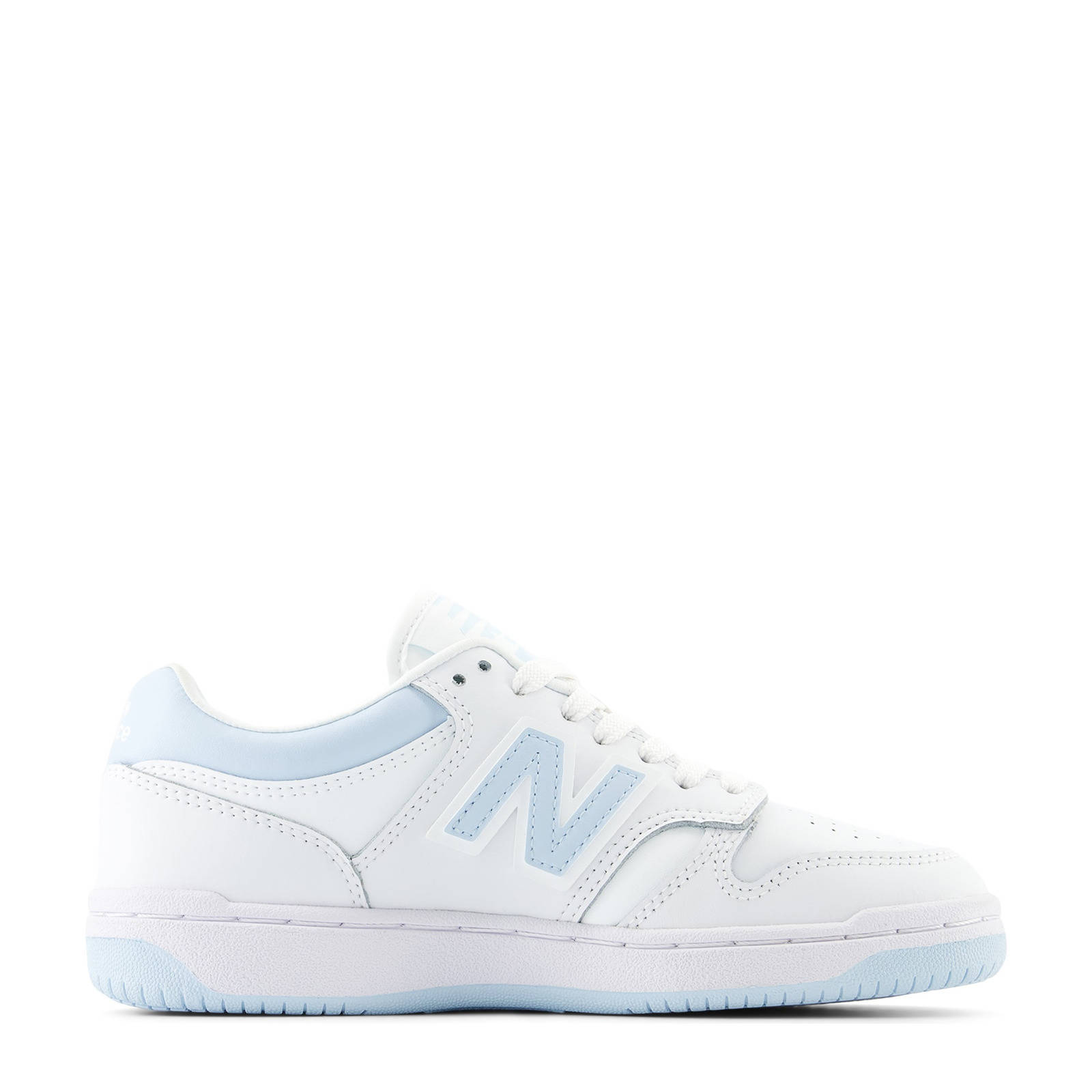 New Balance 480 sneakers wit/lichtblauw | kleertjes.com