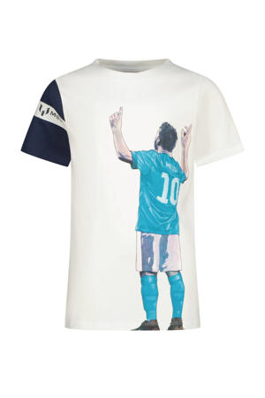 T-shirt Sky met printopdruk wit