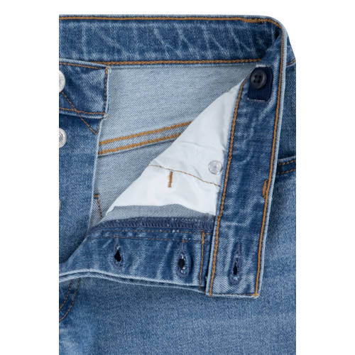 Levis Levi's Kids 501 ORIGINAL regular fit jeans athens without destruction Blauw Jongens Stretchdenim 176