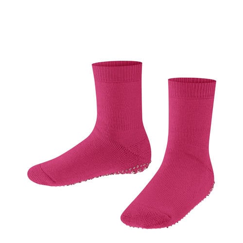 FALKE huissokken Catspads fuchsia Roze Meisjes Katoen Effen - maat 23-26 afbeelding