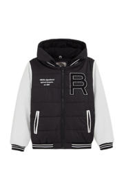 thumbnail: WE Fashion baseball jacket zwart/wit