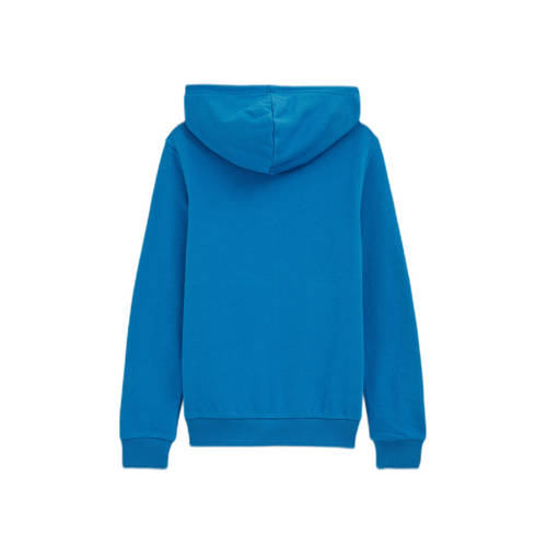 WE Fashion hoodie blauw Trui Jongens Katoen Capuchon Effen 98 104
