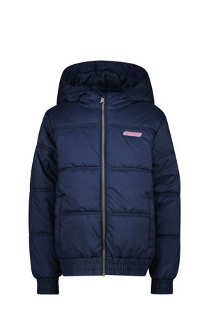 gewatteerde winterjas Timbly donkerblauw