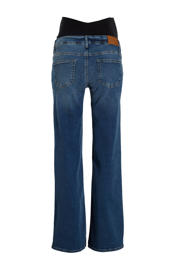 thumbnail: LOVE2WAIT low waist zwangerschaps wide leg jeans stonewashed