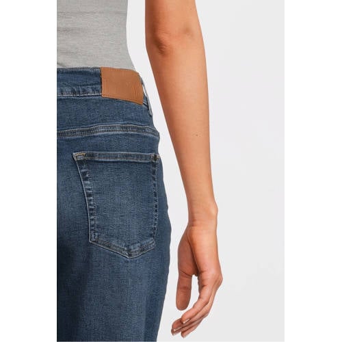 LOVE2WAIT low waist zwangerschaps regular jeans Norah stonewashed Blauw Dames Denim