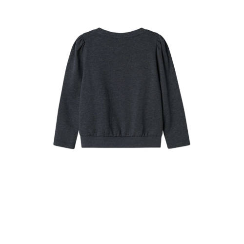 Name it MINI sweater donkerblauw Trui Effen 104 | Trui van