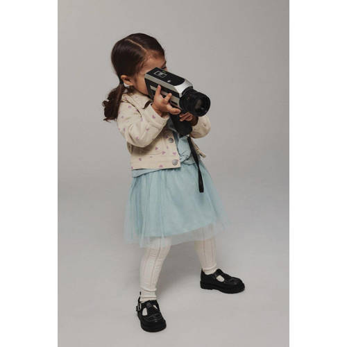 name it MINI jasje met hartjes ecru roze Meisjes Katoen Klassieke kraag 110