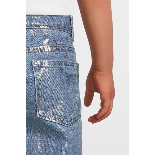 name it MINI mom jeans NMFBELLA medium blue denim Effen 98