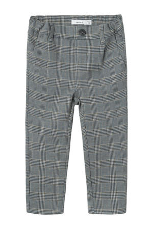 baby geruite slim fit broek NKMSILAS