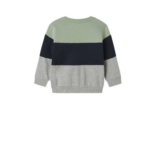 Name it MINI sweater blauw Trui Meerkleurig 104 | Trui van