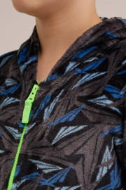 thumbnail: WE Fashion Onesie all over print grijs/blauw/multicolor