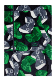 thumbnail: WE Fashion Onesie game controllers Donkerblauw/grijs/groen