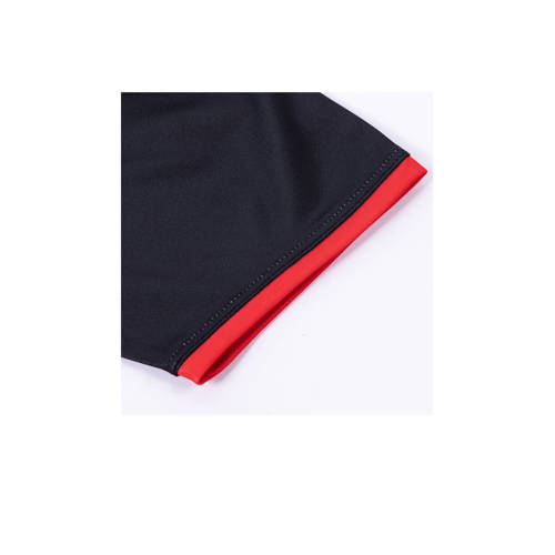 Stanno voetbalshirt Altius zwart rood Sport t-shirt Jongens Meisjes Polyester Ronde hals 164