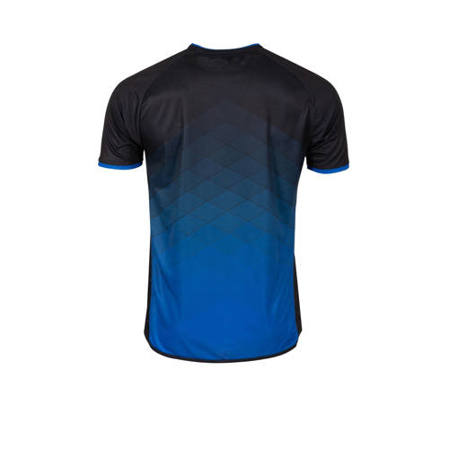 Stanno voetbalshirt Altius zwart blauw Sport t-shirt Jongens Meisjes Polyester Ronde hals 128