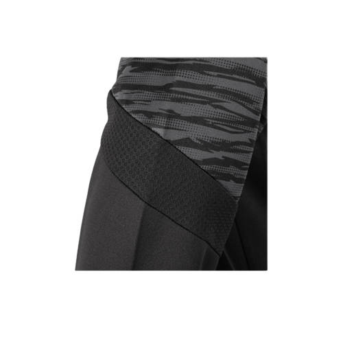 Stanno sportvest Bolt Full zwart Polyester Opstaande kraag 116