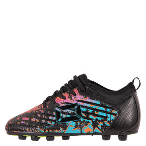 Vulture FG JR II junior voetbalschoenen zwart/blauw/roze