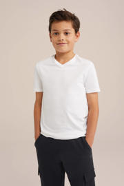 thumbnail: WE Fashion T-shirt  (set van 5) wit