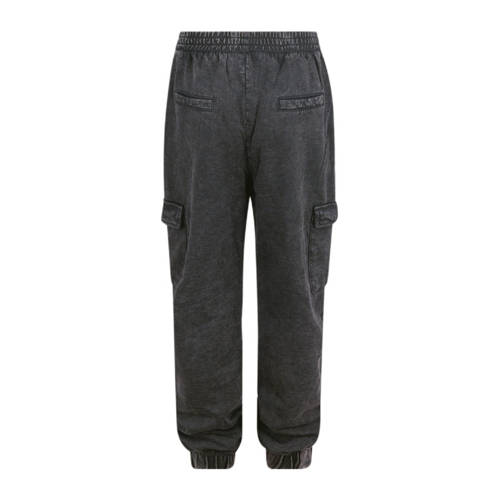 Shoeby loose fit jeans antraciet Grijs Meisjes Katoen Effen 134 140