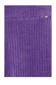 thumbnail: WE Fashion fluwelen flared broek donkerpaars