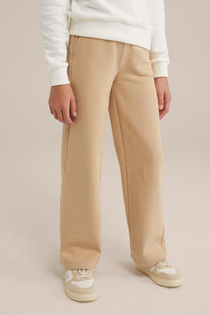 straight sweatpant beige