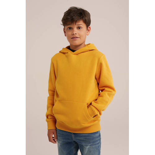 WE Fashion Blue Ridge hoodie Sweater Oranje Effen 110 116