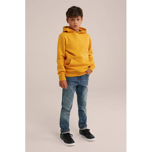 WE Fashion Blue Ridge hoodie Sweater Oranje Effen 110 116
