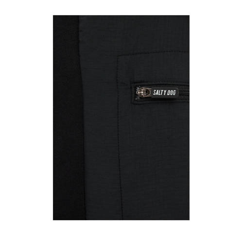 WE Fashion joggingbroek zwart Jongens Katoen Effen 134