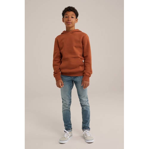 WE Fashion Blue Ridge hoodie Sweater Bruin Effen 110 116