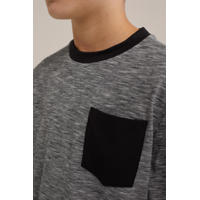 thumbnail: WE Fashion   pyjamaset zwart/grijsmelange