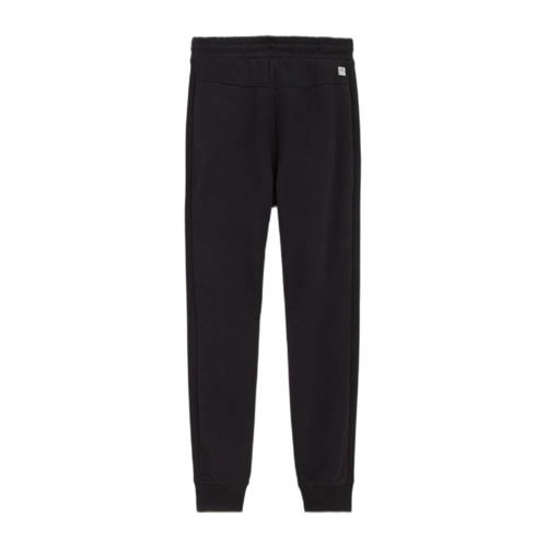 WE Fashion joggingbroek zwart Jongens Katoen Effen 146