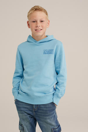 hoodie lichtblauw