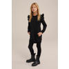 WE Fashion sweatjurk zwart