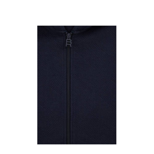 WE Fashion sweatvest donkerblauw Effen 146 152 | Vest van