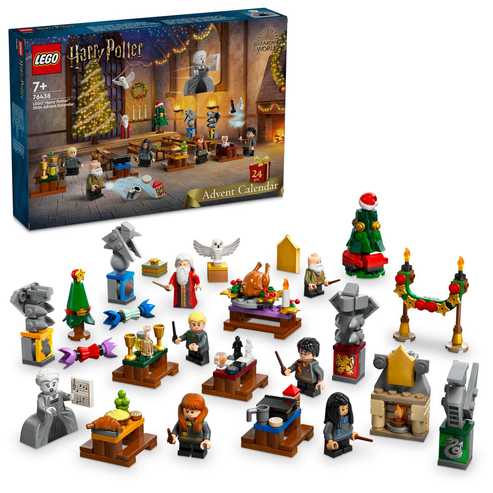 LEGO Harry Potter Harry Potter Adventkalender 2024 Bouwpakket met Speelgoed voor Kinderen 76438