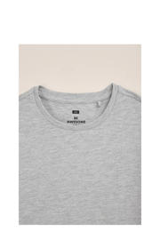 thumbnail: WE Fashion T-shirt grijs melange
