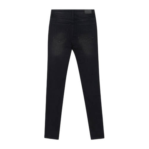 Shoeby skinny jeans black denim Zwart Effen 98 | Jeans van