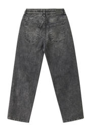 thumbnail: Shoeby wide leg baggy fit jeans black denim