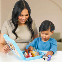 thumbnail: Moose Toys  Bluey Verzamelkoffer met 8 speelfiguren Deluxe set
