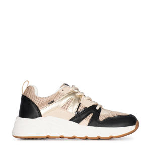 Carocel  chunky sneakers zwart/beige