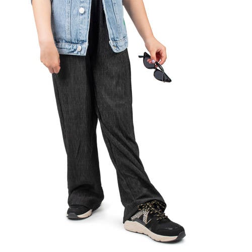 POSH by Poelman chunky sneakers zwart Meisjes Imitatieleer Meerkleurig