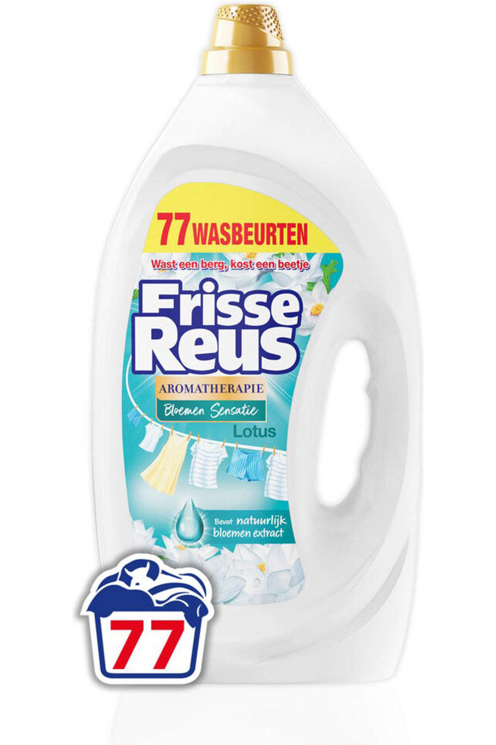 Witte Reus Frisse Reus Gel Lotus witte was vloeibaar wasmiddel - 77 wasbeurten