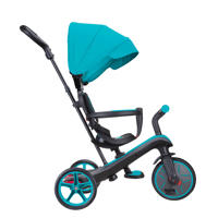 thumbnail: Globber New Trike Explorer driewieler 4 in 1 Teal