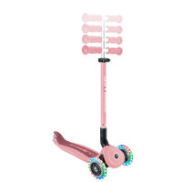 thumbnail: Globber step Go Up Active Lights Pastel Pink  360