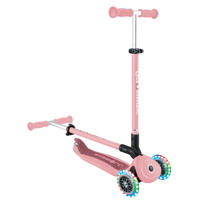 thumbnail: Globber step Go Up Active Lights Pastel Pink  360