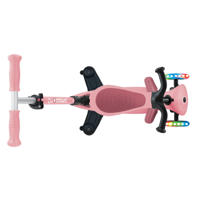 thumbnail: Globber step Go Up Active Lights Pastel Pink  360