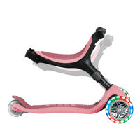 thumbnail: Globber step Go Up Active Lights Pastel Pink  360