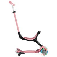 thumbnail: Globber step Go Up Active Lights Pastel Pink  360