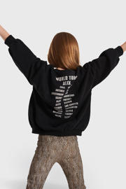 thumbnail: Alix Mini sweater met backprint zwart