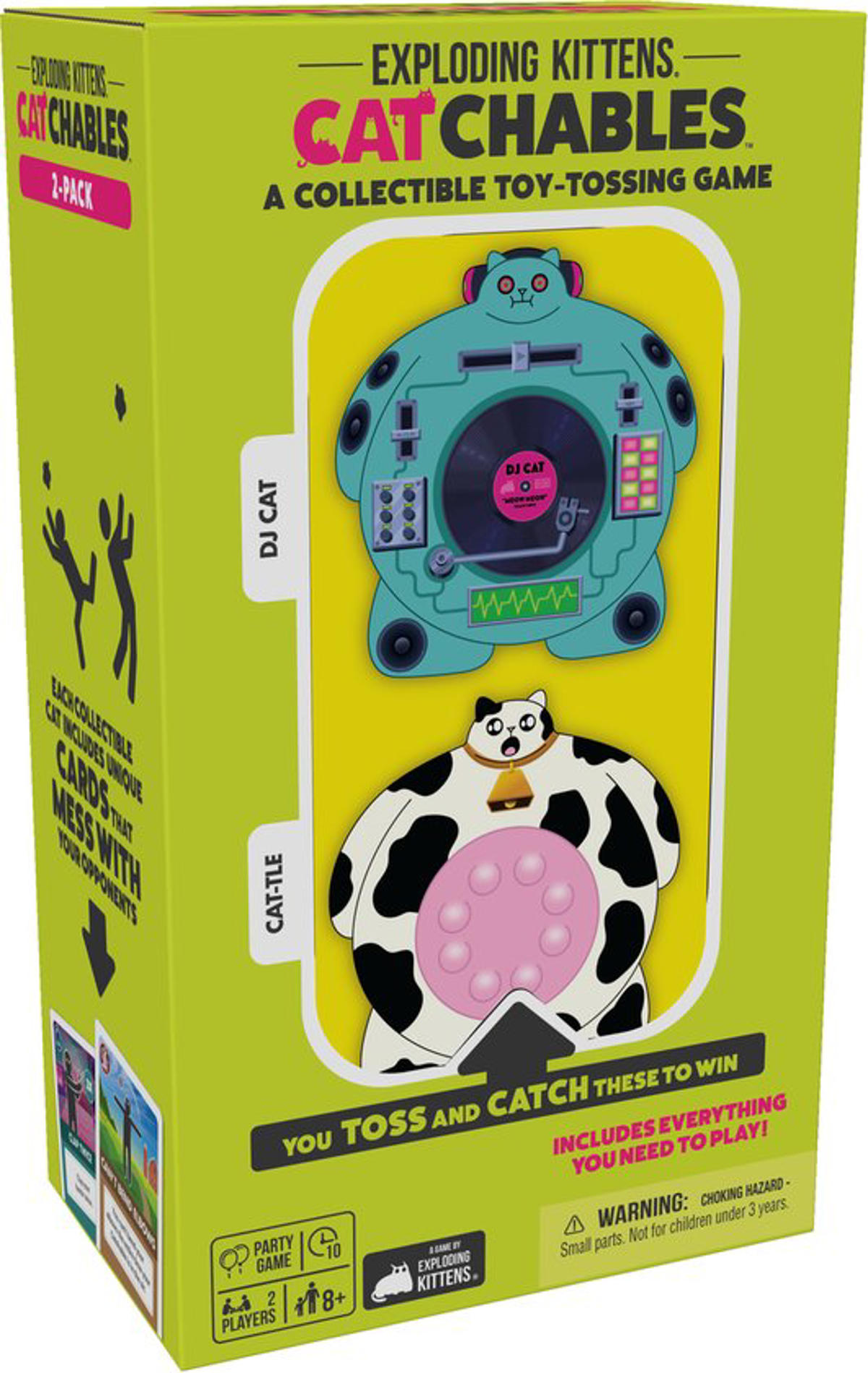 Exploding Kittens Catchables DJ Kat & Koekat | kleertjes.com