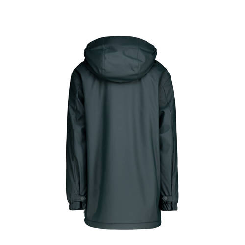 America Today regenjas groen Meisjes Polyester Capuchon Effen 170 176